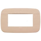 VIMAR SPA - VIW19684.53 PLACCA ROUND 4M ACERO