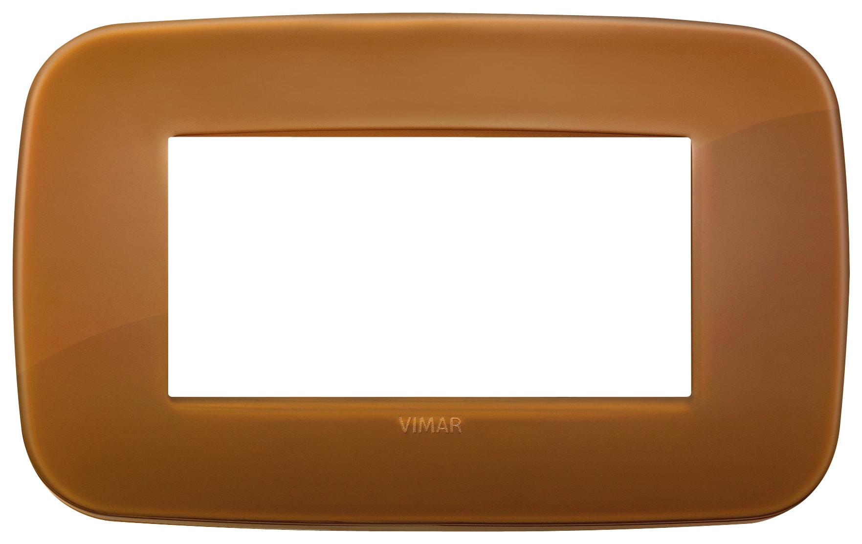 VIMAR SPA VIW19684.62 PLACCA ROUND 4M REFLEX CARAMEL
