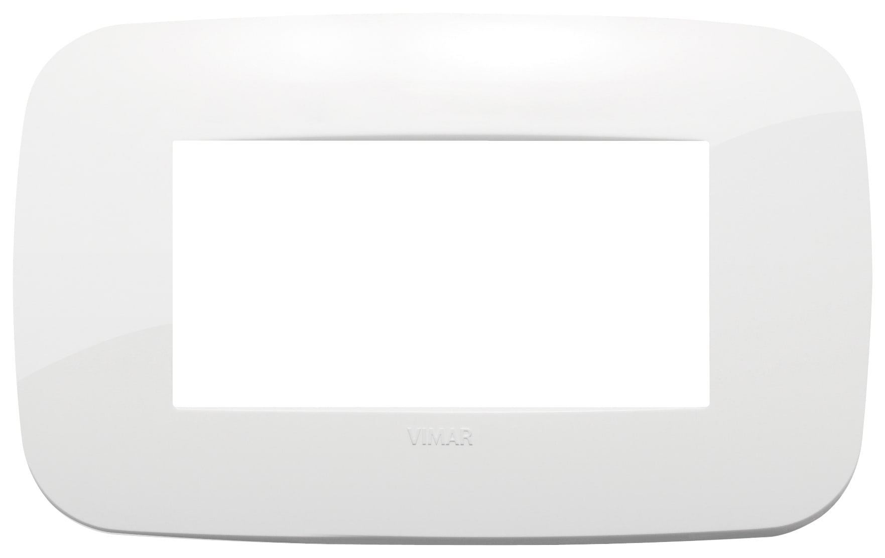 VIMAR S.P.A. - VIW19684.84 PLACCA ROUND 4M BIANCO