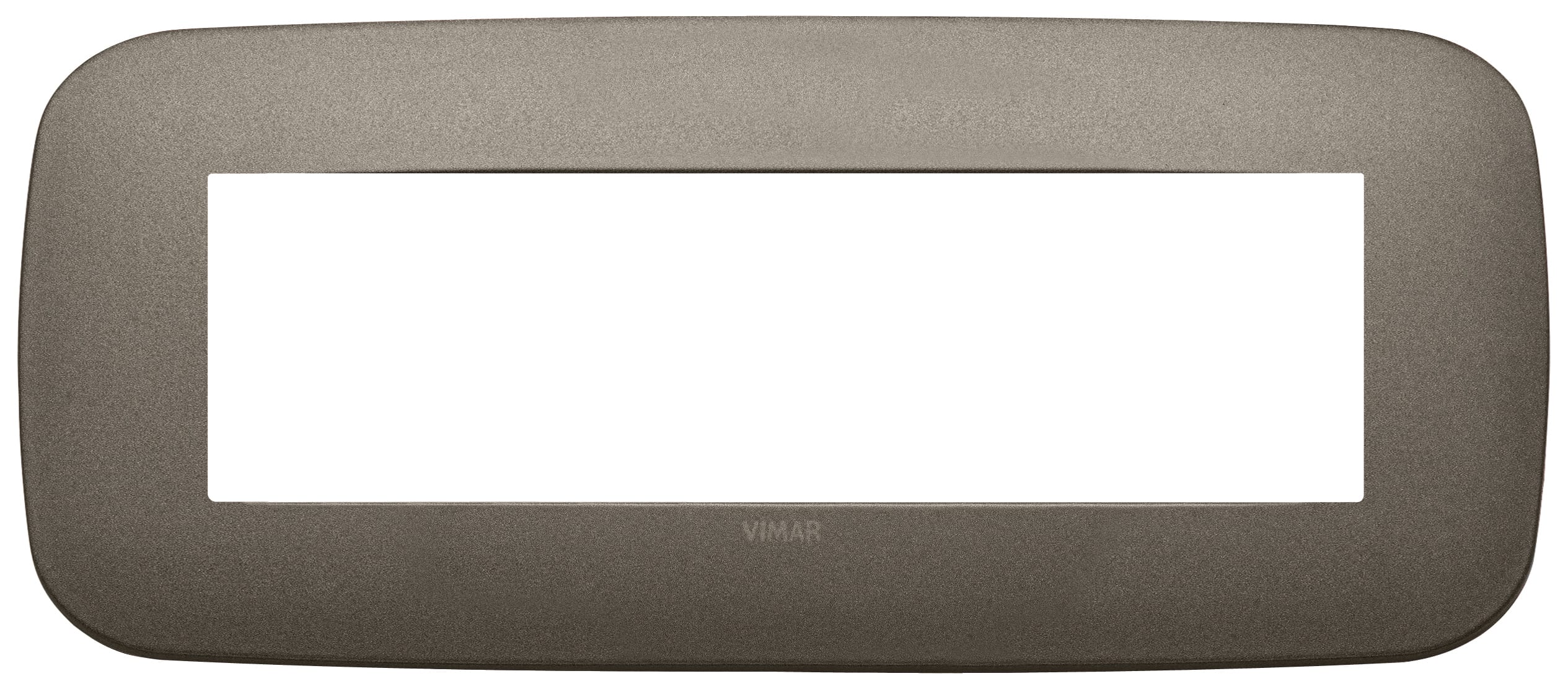 VIMAR S.P.A. - VIW19687.80 Placca Round 7M Metal