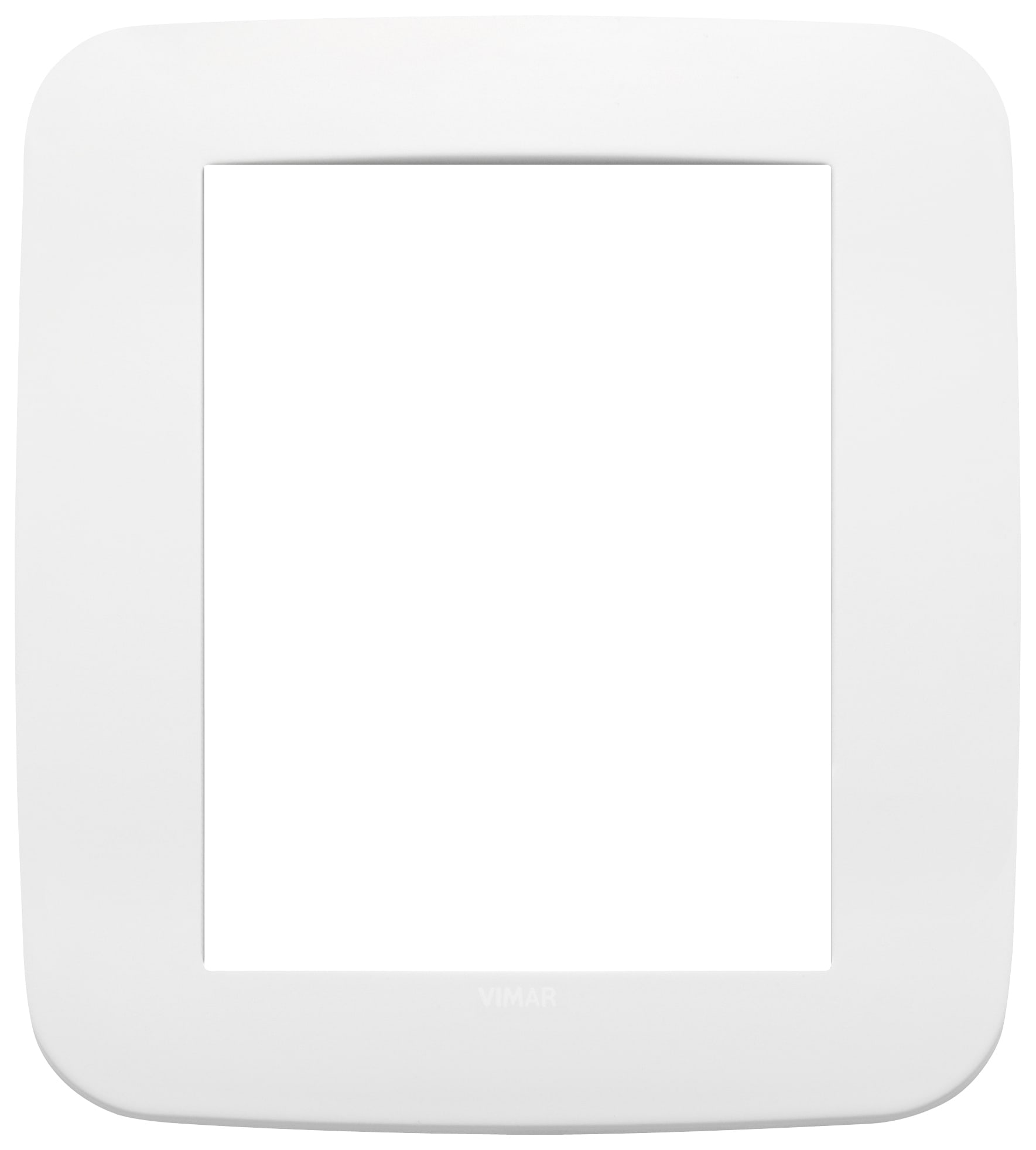 VIMAR S.P.A. - VIW19698.B26 Placca Round 8M polar matt total look