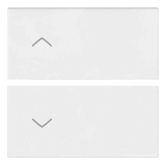 VIMAR S.P.A. - VIW19752.2.B DUE MEZZI TASTI 2M SIMBOLI FRECCE BIANCO