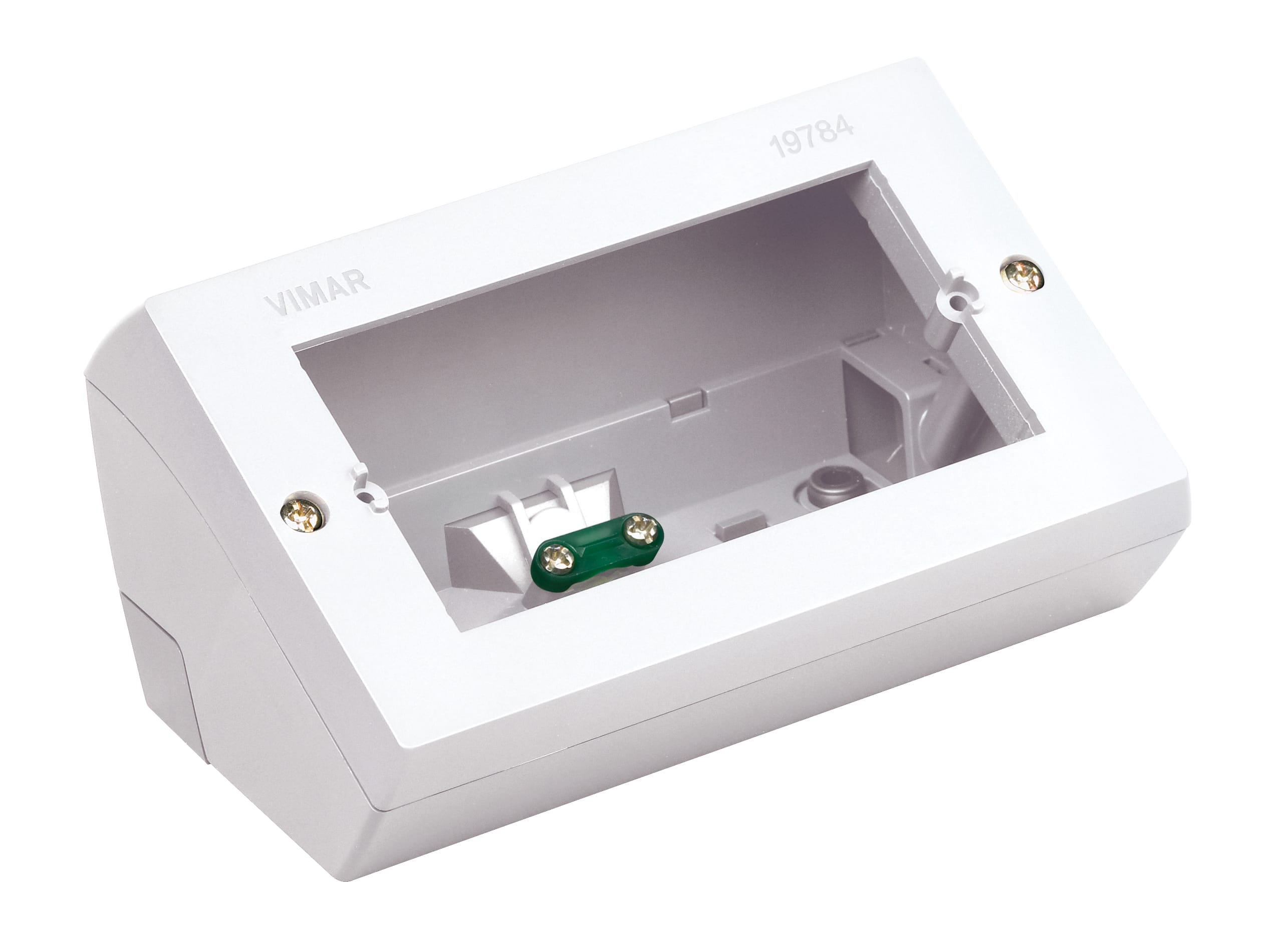VIMAR SPA VIW19784.B SCATOLA DA TAVOLO 4M BIANCO
