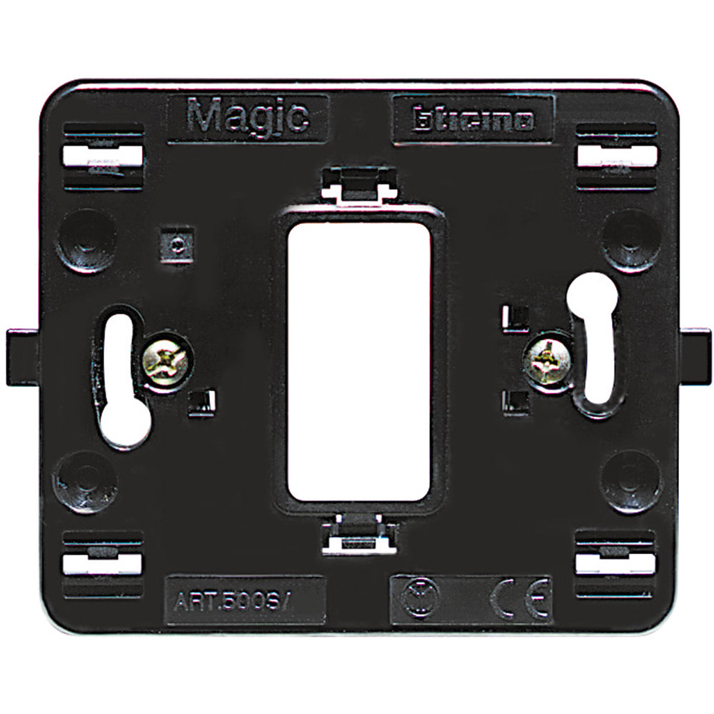 BTICINO BTI500S/1 MAGIC - SUPPORTO 1P SCATOLA TONDA
