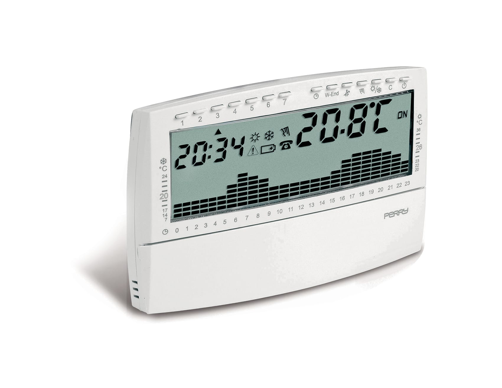 PERRY - PER1CRCR018BS CRONOTERMOSTATO PARETE UP&DOWN