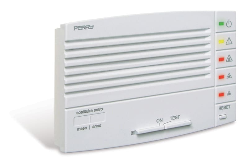 PERRY - PER1GA48917MET/P SEGNALATORE GAS METANO ZEFIRO PARETE