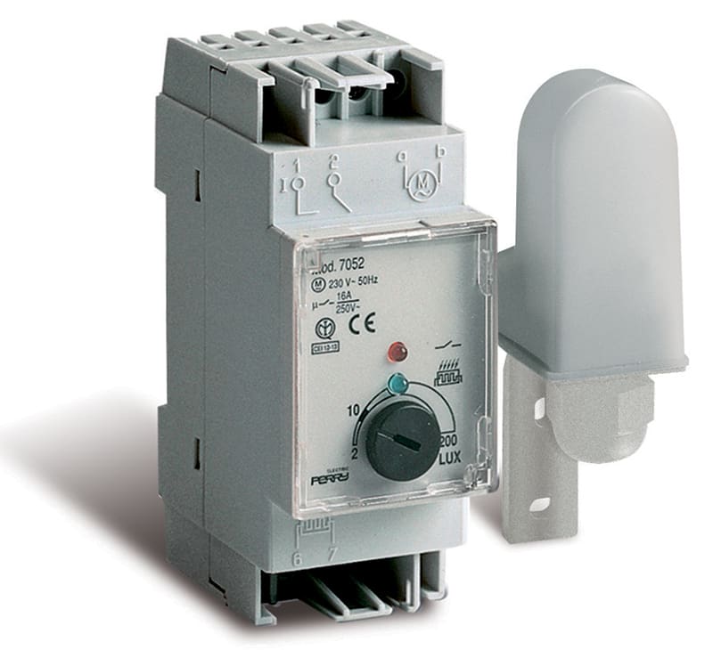 PERRY - PER1IC7052 INTERRUTTORE CREPUSCOLARE 2 DIN