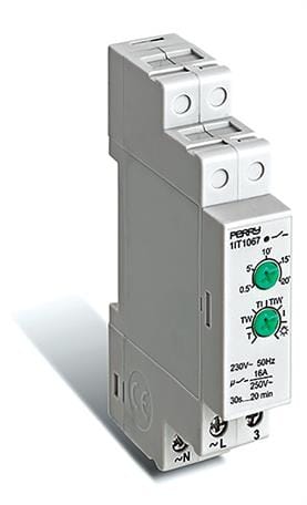 PERRY - PER1IT1067 INTERRUTTORE TEMPORIZZATO SCALE 1DIN