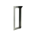 VIMAR SPA - VIW1P21 Cornice per 1 placca 2M acciaio