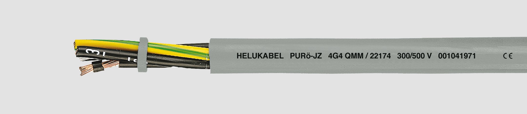 HELUKABEL ITALIA SRL - HLK22165 PUROE-JZ GREY 3G2,5 QMM