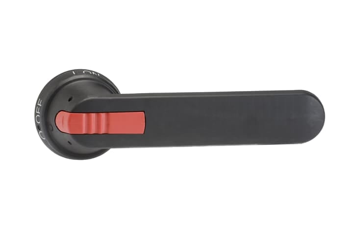 ABB SPA ABBEO 080 5 OHB175J12 MANIGLIA NERA BLOCCO PORTA