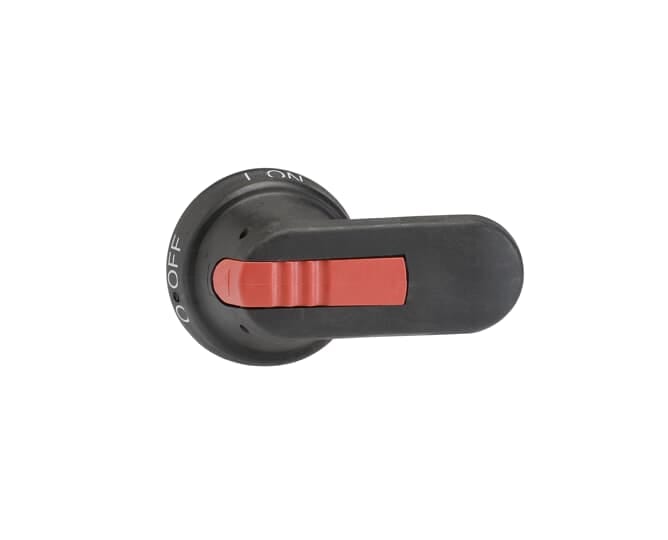 ABB SPA ABBEO 089 6 OHB80J6 MANIGLIA NERA BLOCCO PORTA