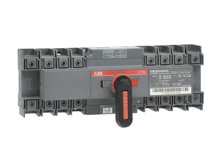 ABB SPA ABBOTM100F4CMA230V OTM100F4CMA230V COMMUTATORE 4P 100A MOTO