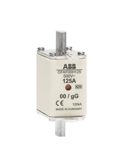 ABB SPA - ABBOFAF00H125 OFAF00H125 FUS NH00 GG 125A 500V