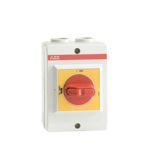 ABB SPA ABBEO 132 4 OTP16BA3M SEZIONATORE 3P 16A IN CUSTODIA