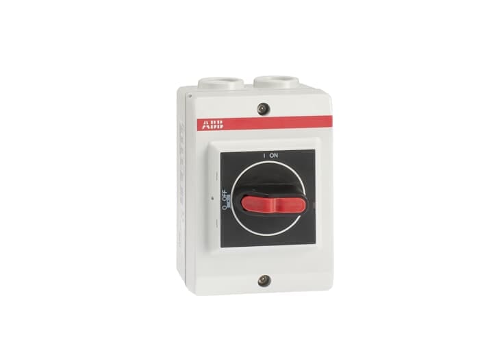 ABB SPA ABBEO 118 3 OTP16B3M SEZIONATORE 3P 16A IN CUSTODIA