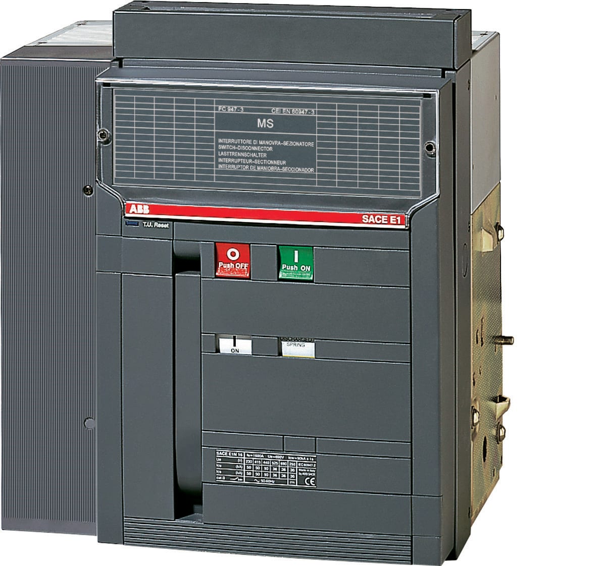 ABB SPA ABB1SDA058862R1 E1N/MS 1600 4P F HR NEW
