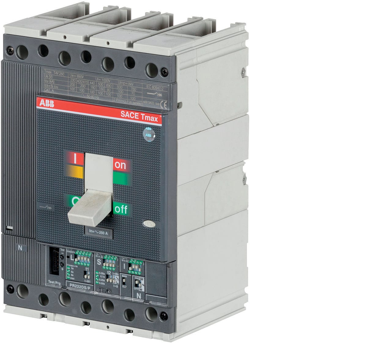 ABB SPA ABB1SDA063417R1 T4V 250 TMA 250-2500 3P F FC 1150V AC