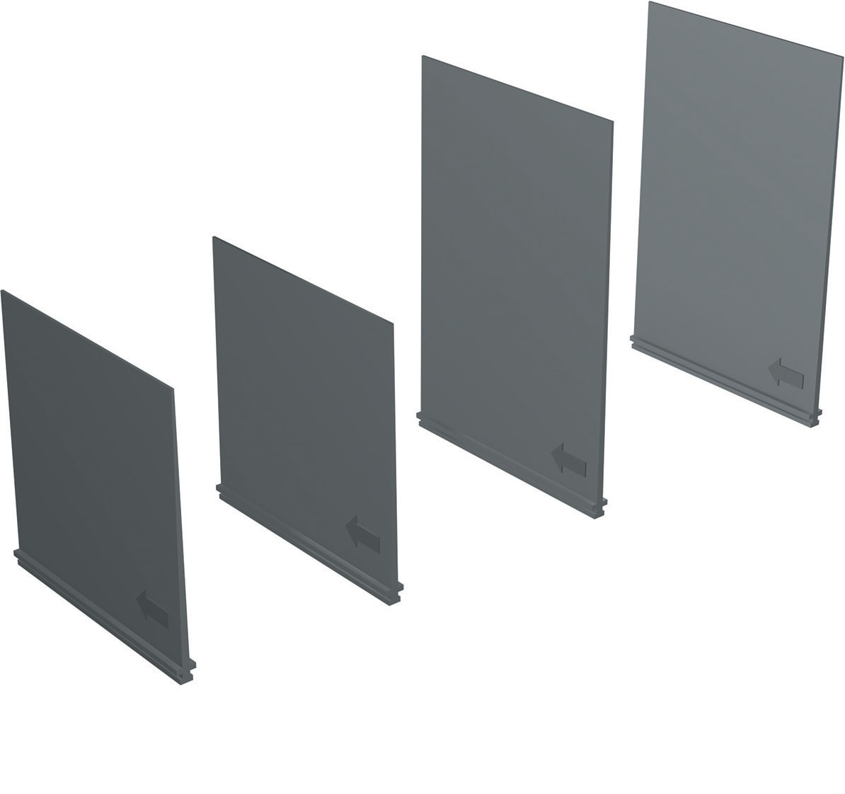 ABB SPA - ABB1SDA066029R1 PB100 T4-5-7-T8-X1 3p DIAF.SEP.BAS.3pcs