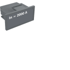 ABB SPA - ABB1SDA074229R1 RATING PLUG 3200 E4.2..E6.2