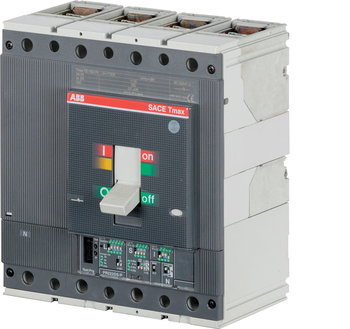 ABB SPA ABB1SDA081069R1 T5S 630 EKIP E-LSIG IN=630A 4P F F