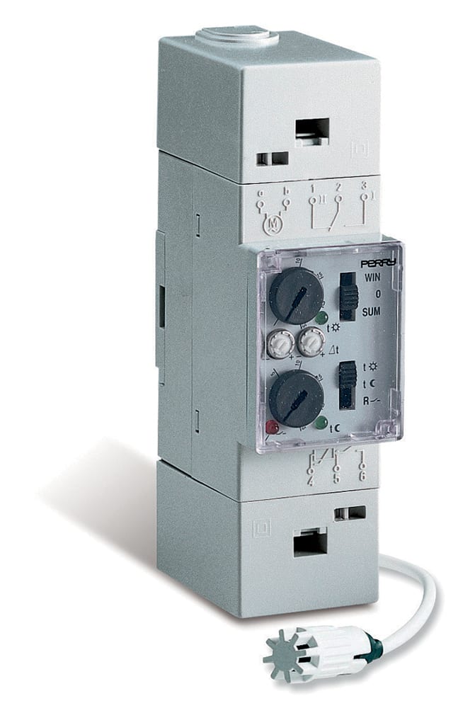 PERRY - PER1TMTE082 TERMOSTATO 2 DIN MULTISCALA
