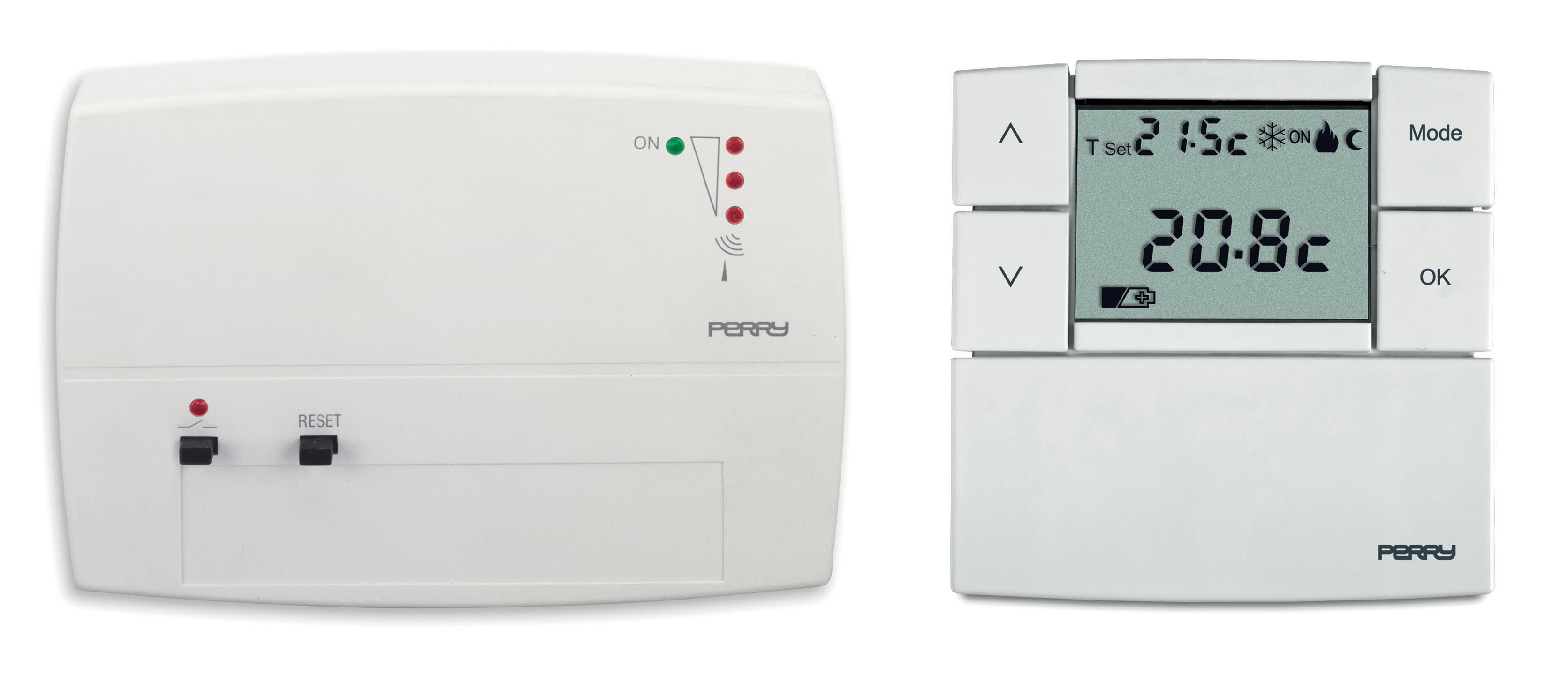 PERRY - PER1TXTETX04RX01 KIT TERMOSTATO CON RICEV. 1 CANALE