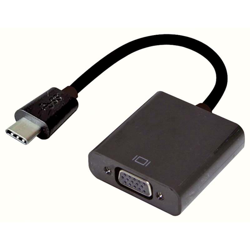 ELCART DISTRIBUTION ERT406554000 ADATT. DA PRESA VGA - USB 3.1 C