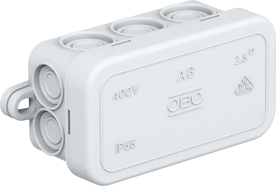 OBO BETTERMANN - OBO2000001 A 6 SCATOLA DI DERIVAZIONE SCATOLA DI DE