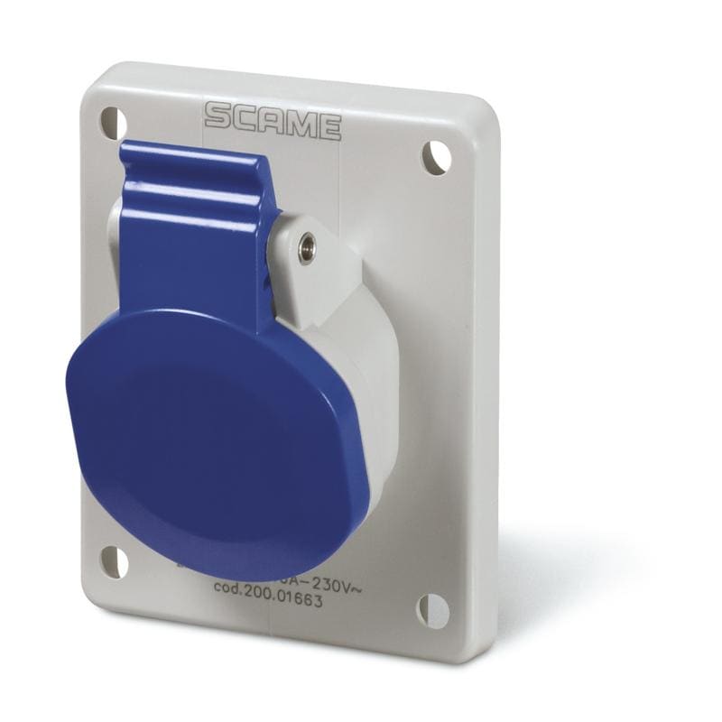 SCAME PARRE S.P.A. - SCA200.01663 PRESA INC.VEICOLO EL. 2P+T 220V 16A IP44
