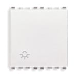 VIMAR SPA VIW20008.2.L.B PULSANTE 1P NO 10A LUCE 2M BIANCO
