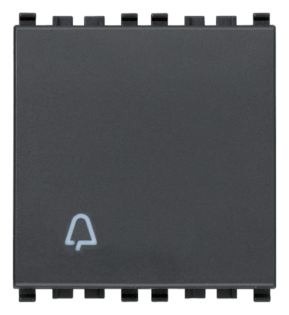 VIMAR SPA VIW20008.2.C PULSANTE 1P NO 10A CAMPANELLO 2M GRIGIO