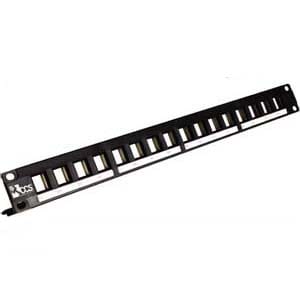QUBIX SPA QBX2002011 PATCH PANEL CCS VUOTO 16 POSIZIONI NE