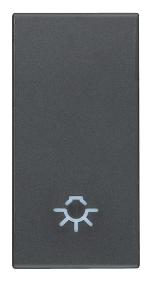 VIMAR SPA VIW20021.L TASTO 1M SIMBOLO LUCE GRIGIO