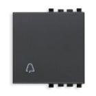 VIMAR SPA - VIW20022.C TASTO 2M SIMBOLO CAMPANELLO GRIGIO