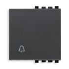 VIMAR SPA - VIW20022.C TASTO 2M SIMBOLO CAMPANELLO GRIGIO