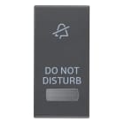 VIMAR SPA - VIW20026.DND TASTO 1M CON DIFFUSORE SIMB. DND GRIGIO