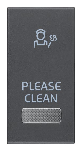 VIMAR S.P.A. - VIW20026.PLS Tasto 1M con diffusore simb. PLS grigio