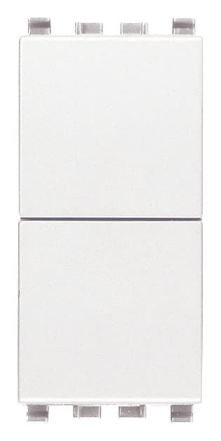 VIMAR SPA VIW20066.B DUE PULSANTI INDIPEND. NO+NO 10A BIANCO
