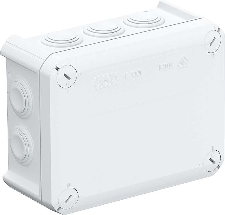 OBO BETTERMANN - OBO2007347 T 100 F SCATOLA DI DERIVAZIONE CON PASSA