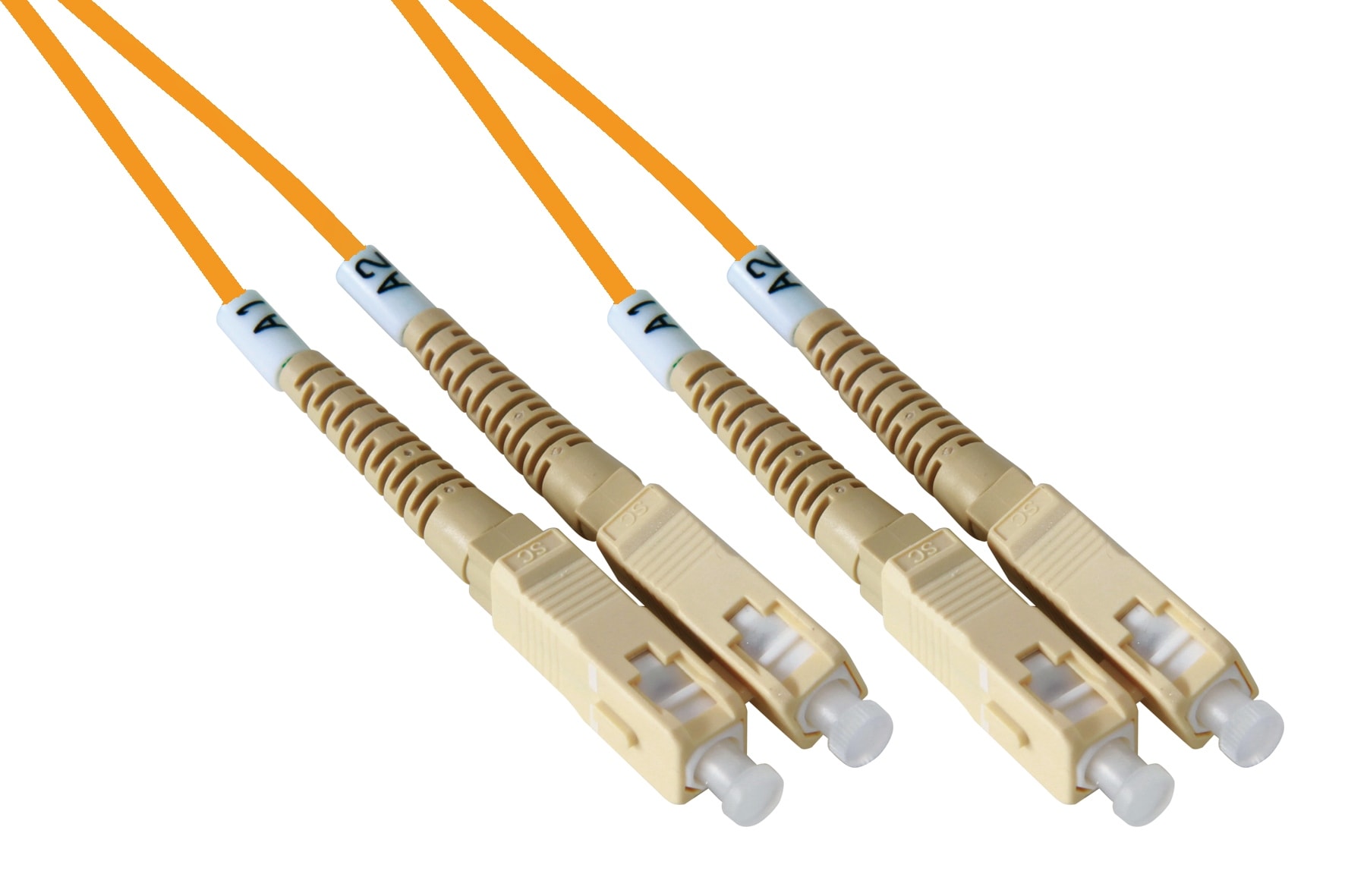 QUBIX S.R.L. NETWORK - QBX2008005 BRETELLA BIF SC-SC 62,5/125 MM 1MT