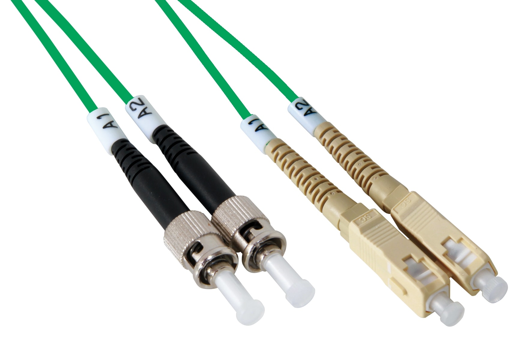 QUBIX S.R.L. NETWORK - QBX2008039 BRETELLA BIF ST-SC 50/125 MM 1MT