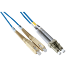 QUBIX SPA - QBX2008268 BRETELLA BIF SC-LC 9/125 SM 3 MT