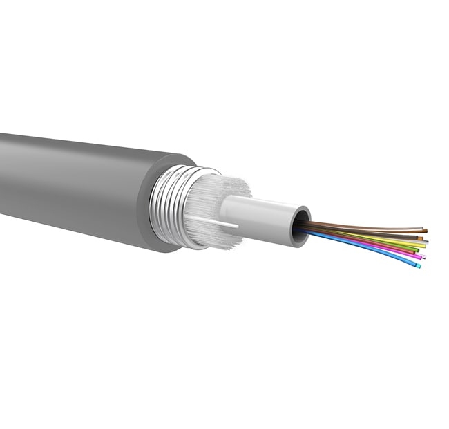 QUBIX S.R.L. NETWORK - QBX2008350 CAVO 6FO 50/125 ARM. METAL. PE CONNET