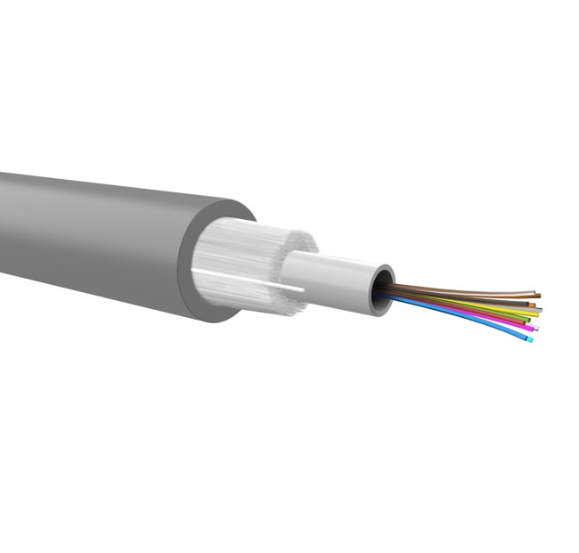 QUBIX S.R.L. NETWORK - QBX2008355 CAVO 4FO 50/125 ARM. DIEL. LSZH CONNET