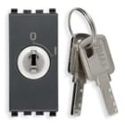 VIMAR SPA - VIW20083 INTERRUTTORE 2P 16(3)A +CHIAVE GRIGIO