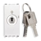 VIMAR SPA - VIW20083.B INTERRUTTORE 2P 16(3)A + CHIAVE BIANCO