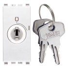 VIMAR SPA - VIW20083.CU.B INTERR. 2P 16(3)A + CHIAVE UNIF. BIANCO