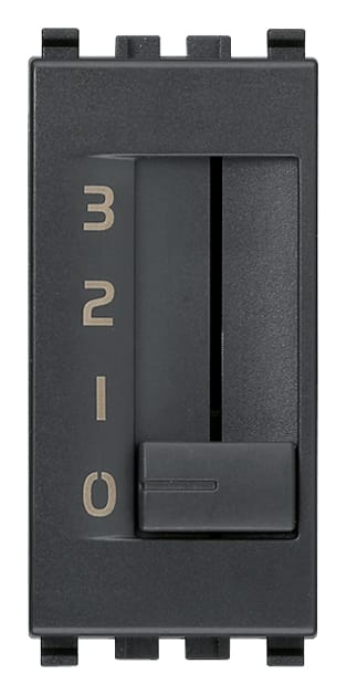 VIMAR SPA VIW20095 COMMUTATORE A SLITTA 1P 6(2)A GRIGIO