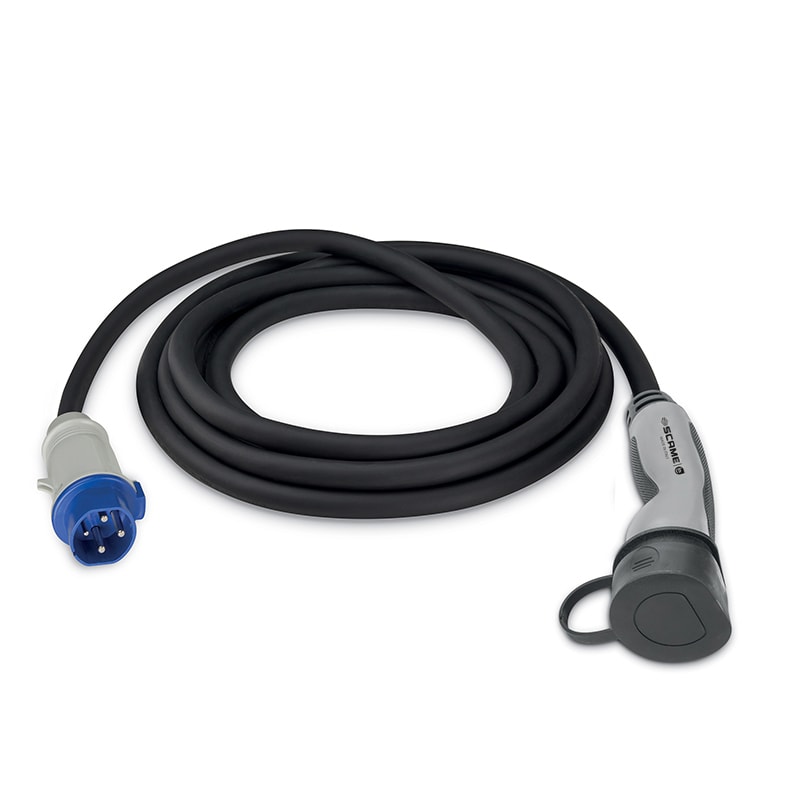 SCAME PARRE S.P.A. - SCA201.CSA121-5 Cord-set spina 3A 16A - presa T2 20A